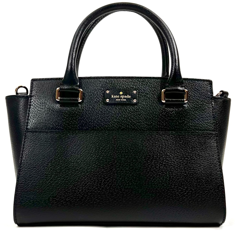 NWOT RRP $329 Kate Spade Black  Grove Street Small Lana Satchel